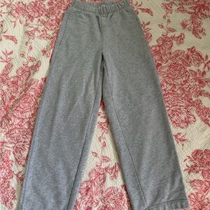 Community Aritzia gray flair sweatpants